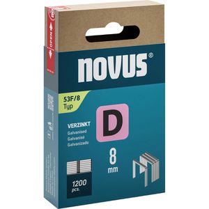 Tackerklammern Novus-Tools 53F/8, 8mm