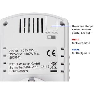 Produktbild für Steckdosenthermostat McPower TCU-330