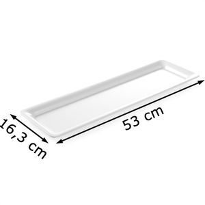 Produktbild für Servierplatte Hendi 566053, 53 x 16,3cm, GN 2/4