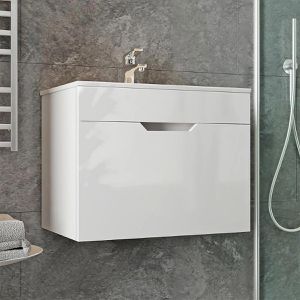 Produktbild für Waschtisch Vicco Stefanie, hängend, weiß