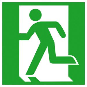 Bodenmarkierung SafetyMarking ISO 7010 E001