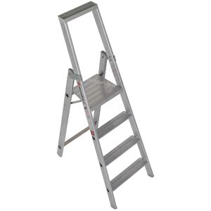 Produktbild für Stehleiter Euroline Nr. 22577, 2257704, mit Plattform
