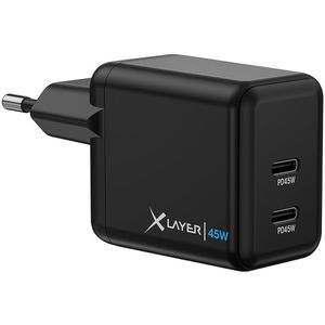USB-Ladegerät XLayer 220178 Dual, 45 Watt