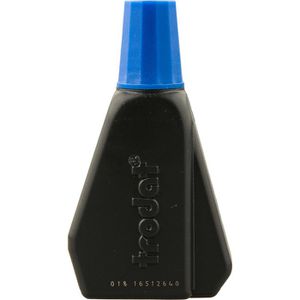 Produktbild für Stempelfarbe Trodat 7011, wasserbasiert, blau