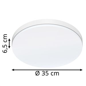 Produktbild für LED-Panel EVN AP35300125, IP54 wasserfest, weiß, Ø 35 cm