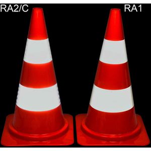 Produktbild für Leitkegel UvV SafeGlow, UVSG720, Höhe 75cm