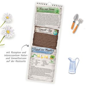 Produktbild für Streifenkalender Trötsch 2027128, Landliebe, mit Naturfotos