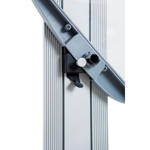 Produktbild für Prospekthalter Paperflow 16.A4TM.35, silber