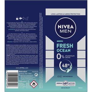 Produktbild für Deodorant Nivea Men Fresh Ocean, Spray