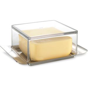 Butterdose Gefu Brunch 33621, aus Edelstahl / Kunststoff