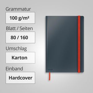 Produktbild für Notizbuch Leitz Cosy, 44830089, Karton Hardcover