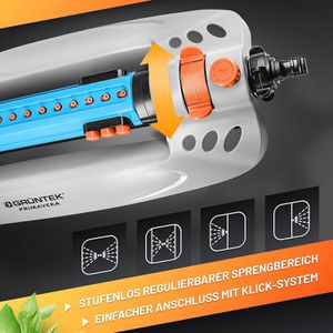 Produktbild für Rasensprenger Grüntek Primavera 296217051