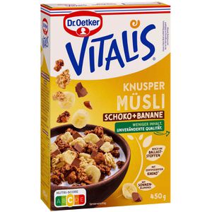Produktbild für Müsli Dr.Oetker Vitalis KnusperPlus
