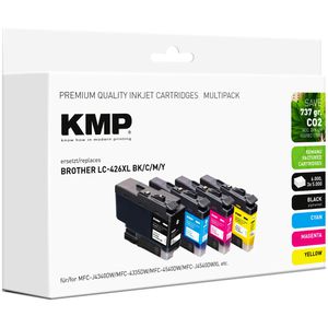 Produktbild für Tinte KMP für Brother LC-426XLVAL