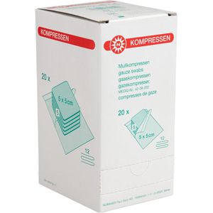 Produktbild für Mullkompressen Nobamed steril