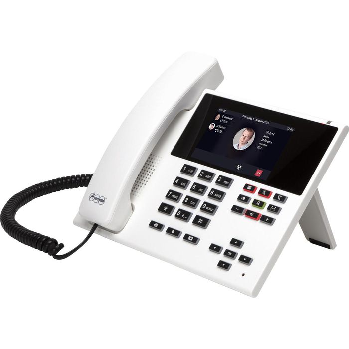 Auerswald Telefon COMfortel D-400, weiß, schnurgebunden, mit Touchscreen –  Böttcher AG