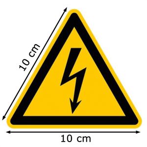 Produktbild für Hinweisschild Abtec ISO 7010 W012, Folie