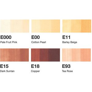 Produktbild für Layoutmarker COPIC Ciao Skin Set, Portrait