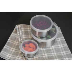 Produktbild für Frischhaltedose Lurch Minidosen, aus Edelstahl