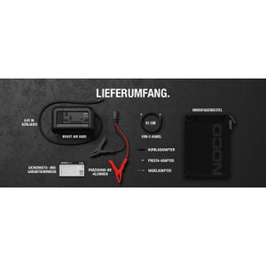 Produktbild für Starthilfe-Powerbank NOCO Jump Starter, AX65, 12V