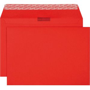 Briefumschläge ELCO 24095.92, C4, rot