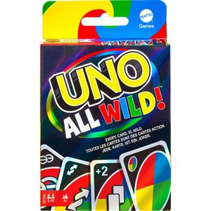 Kartenspiel Mattel HHL33, Uno All Wild