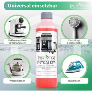 Produktbild für Entkalker Purivita Konzentrat, mit Farbindikator