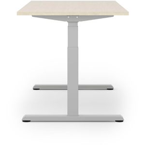 Produktbild für Schreibtisch Actiforce Pro 1050 lite, eiche / silber