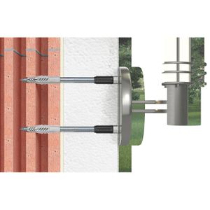Produktbild für Dübel Fischer 045681, TherMax 8/100 M6, Set