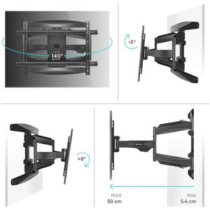 Produktbild für TV-Wandhalterung Onkron M6L-B, bis 45 kg