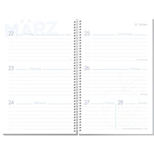 Produktbild für Schülerkalender Schulstuff by Häfft Butterfly, Jahr 2026/2027