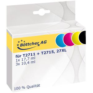 Produktbild für Tinte Böttcher-AG für Epson 27XL T2711 + T2715