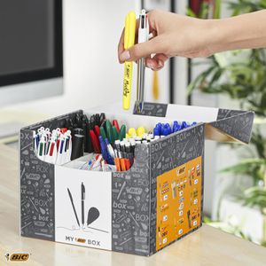 Produktbild für Schreibset Bic My Bic Box Mix, 933953, 124-teilig