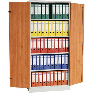 Produktbild für Aktenschrank G-Office FLC/WD.19, aus Metall / Holz
