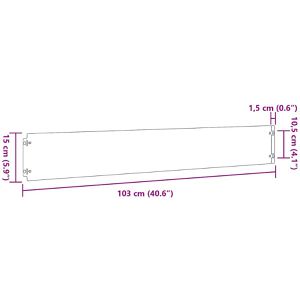 Produktbild für Rasenkante vidaXL 860142, schwarz, UV-beständig, flexibel