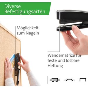 Produktbild für Heftgerät Novus B2 re+new, 020-1931, inkl. 200 Heftklammern