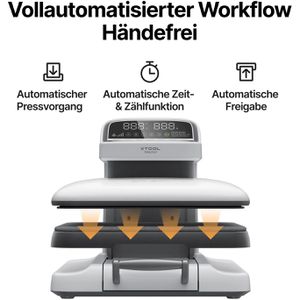 Produktbild für Transferpresse xTool Selected HP2 Auto Heat Press