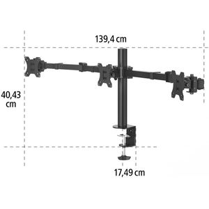 Produktbild für Monitorhalterung Hama 118495 Fullmotion