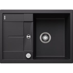 Spülbecken BLANCO METRA 45 S Compact, Einzelbecken, schwarz
