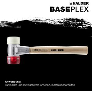 Produktbild für Schonhammer HALDER BASEPLEX, 3968.040, Kopf-Ø 40mm