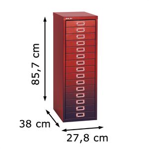 Produktbild für Schubladenschrank Bisley MultiDrawer, aus Metall
