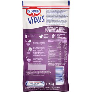 Produktbild für Haferbrei Dr.Oetker Vitalis Porridge, Beeren