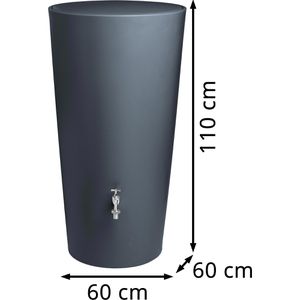 Produktbild für Regentonne Prosperplast Arves Rainbowl, 210 Liter