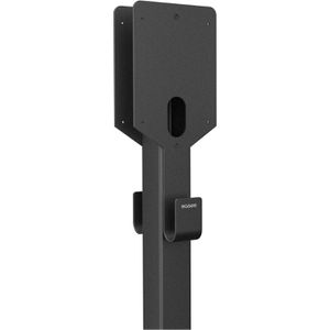 Produktbild für Wallbox-Standfuß Easee Stele 90323, Aluminium, schwarz