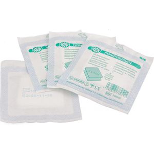 Produktbild für Mullkompressen Nobamed 708205, aus Baumwolle, steril
