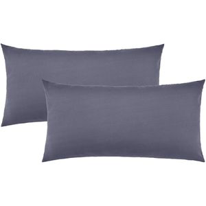 Kissenbezug NatureMark Jersey, anthrazit