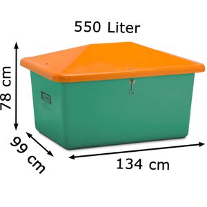 Produktbild für Streugutbehälter CEMO V, 10900, 550 Liter