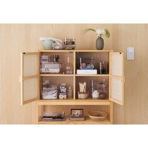 Produktbild für Deckel-Aufbewahrungsbox Smartstore Compact M, transparent