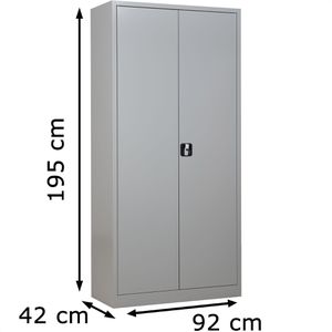 Produktbild für Aktenschrank G-Office FLC.19, aus Metall