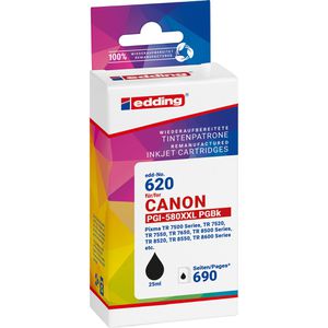 Produktbild für Tinte Edding EDD-620 für Canon PGI-580PGBK XXL